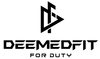 Black logo of 'Deemed Fit for Duty' on a white background