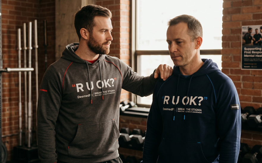 More Than Gym Wear: The Meaning Behind Men's Break the Stigma Apparel