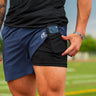 Tactical Short in Midnight colorway, product detail view