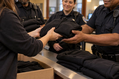 Supplied Free Hoodies to Nashville Police Dept. 2022