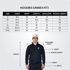 Core 1/4 Zip Back View Showing UNBROKEN Graphic - Men's Fleece Athletic Layer - DeemedFit