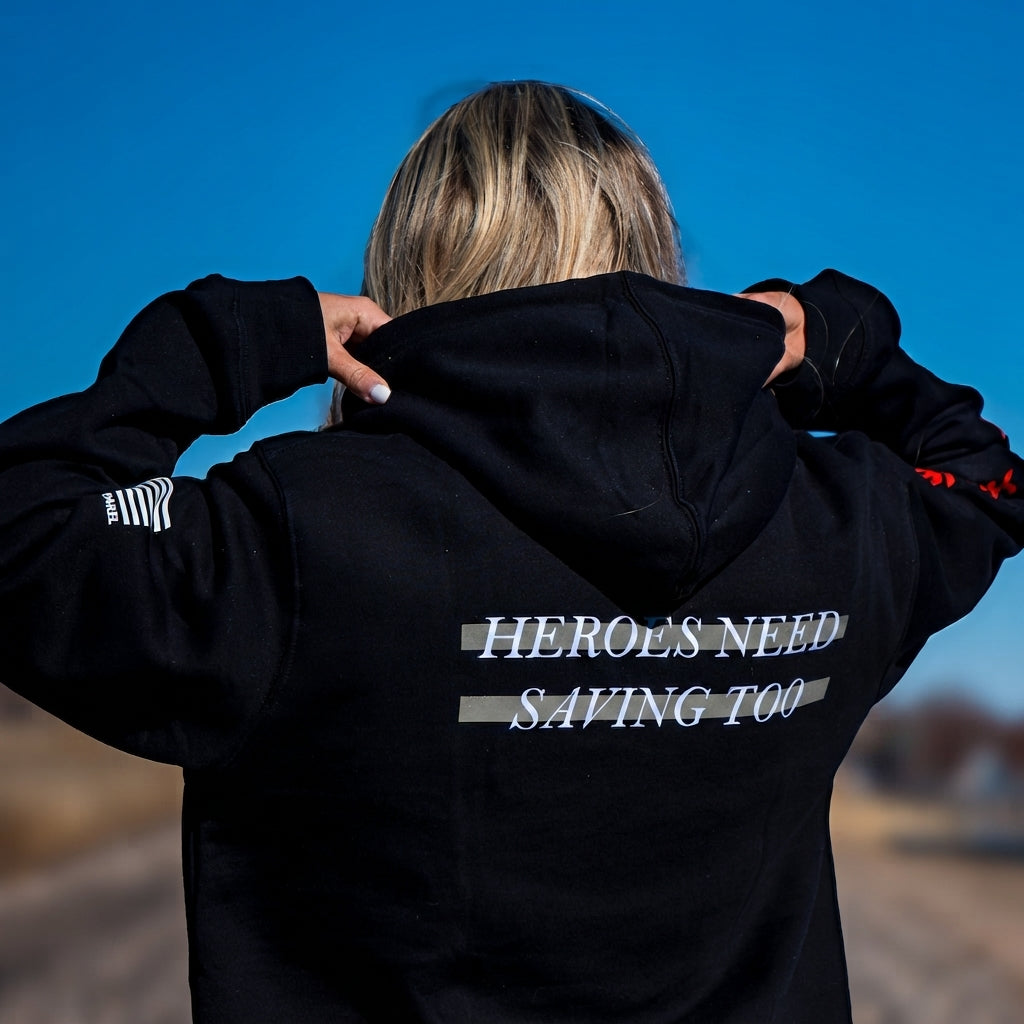 Stigma Breaking Hoodie - Grey Line