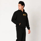 Gold Line Quarter Zip Pullover, photo 10 - 911 Dispatcher Mental Health Apparel - DeemedFit #black
