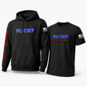 DeemedFit Blueline Bundle - Law Enforcement Stigma-Breaking Hoodie and Tee Set