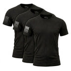 Capsule Tee in Blackout, photo 8 - Everyday First Responder Tee - DeemedFit