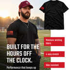 DutyDry Apex Shirt - Red Flag