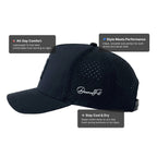 Core Performance Hat Side View - Sweat-Wicking Athletic Cap - DeemedFit