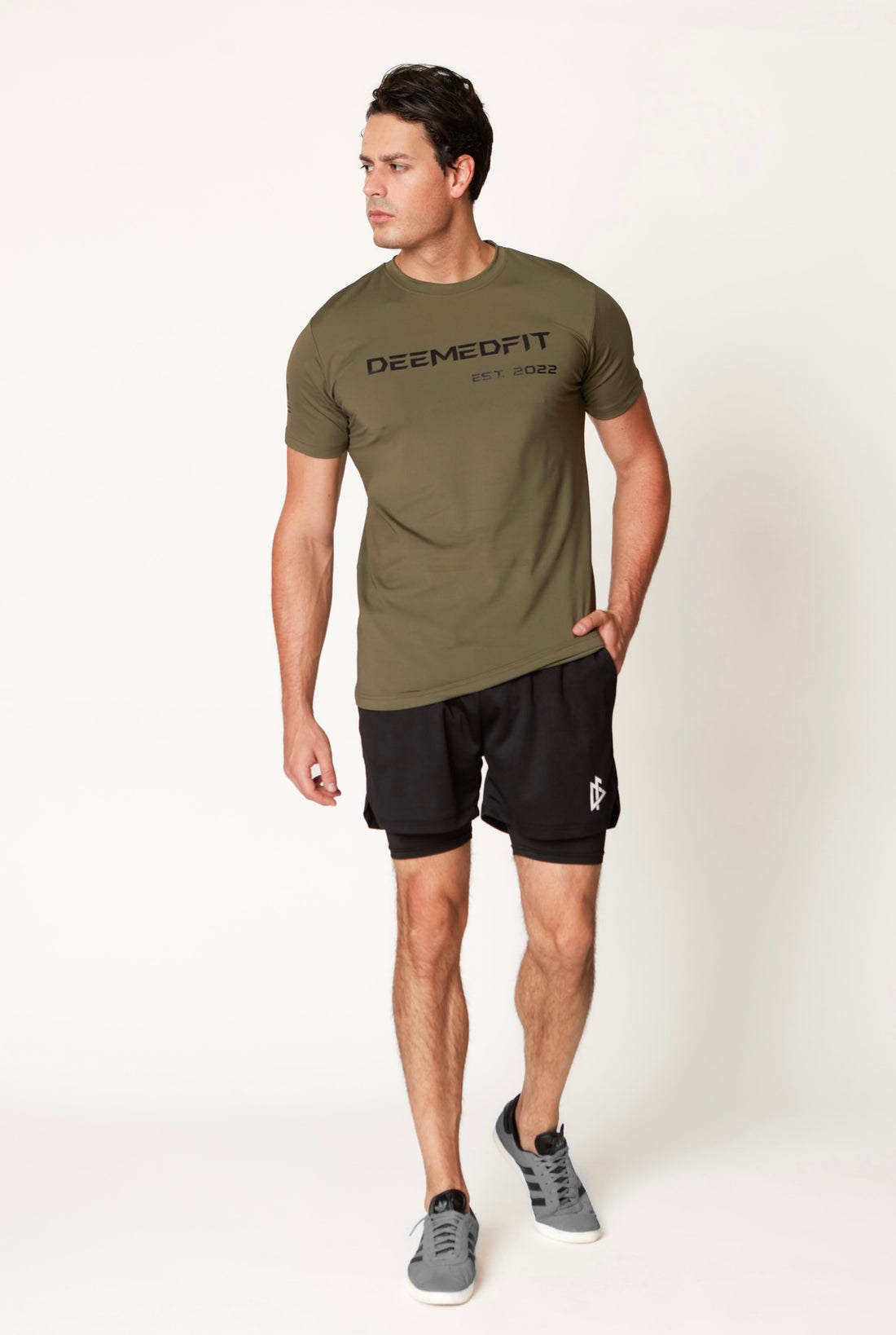 5” Liner Mesh Short- Black