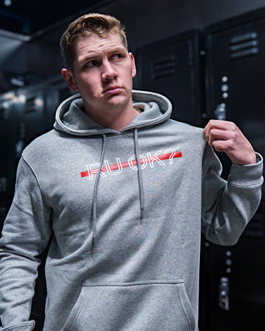 Red Line Stigma Breaking Hoodie- Heather Grey