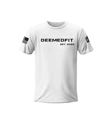 Men’s Gym Tee “Compellence” - White