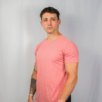 Capsule Tee in Rust, photo 4 - Everyday First Responder Tee - DeemedFit