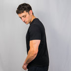 Capsule Tee in Blackout, photo 6 - Everyday First Responder Tee - DeemedFit