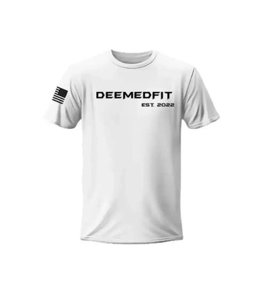 Men’s Gym Tee “Compellence” - White