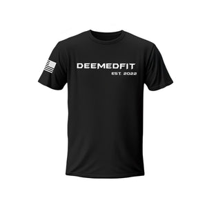 Men's Gym Tee "Compellence" - Black
