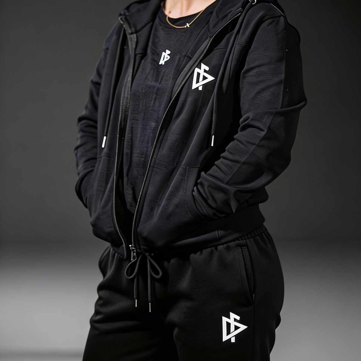 Women's Core Fleece Zip Worn by Female First Responder - Athletic Jacket for Women Who Serve - DeemedFit