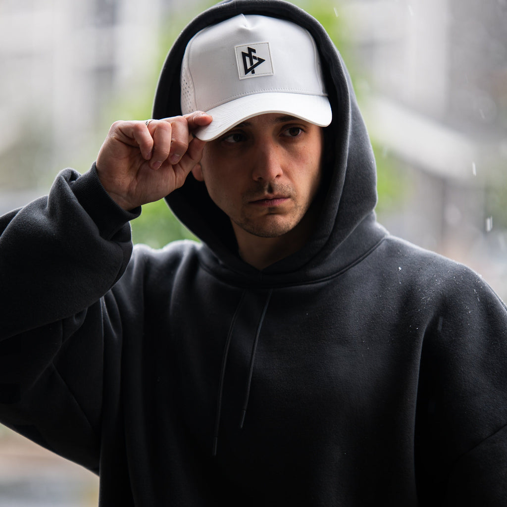 Core Performance Hat White on First Responder - Athletic Training Cap - DeemedFit