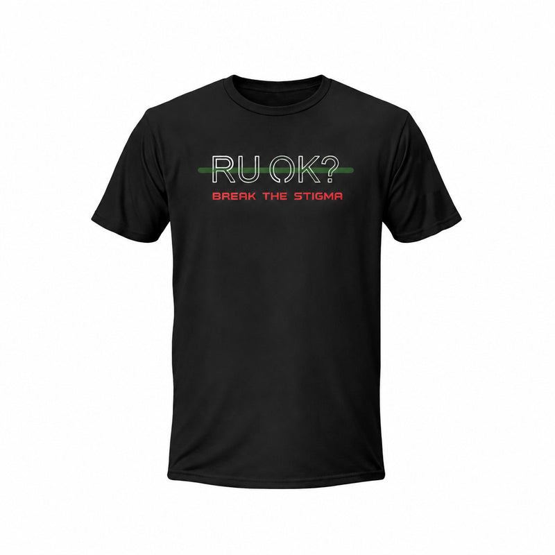 Stigma Breaking Unisex Tee- Green Line