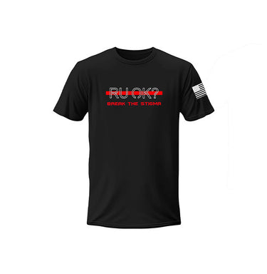 Stigma-Breaking Unisex Tee- Red Line