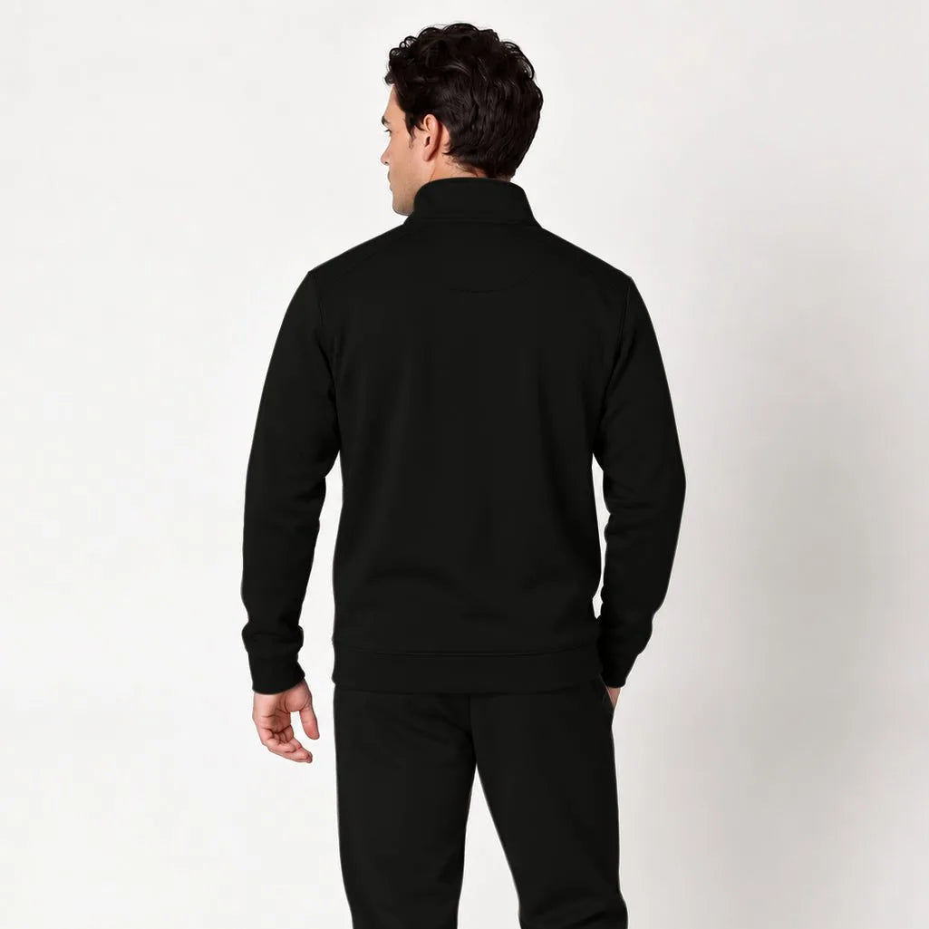 Gold Line Quarter Zip Pullover, photo 13 - 911 Dispatcher Mental Health Apparel - DeemedFit #black