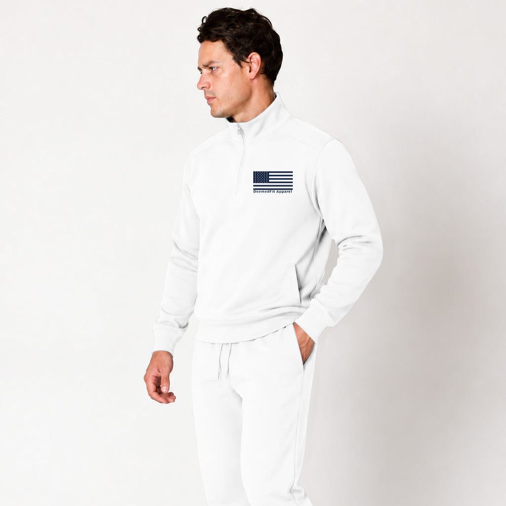 Blue Line Quarter Zip Pullover | Police & LEO Support