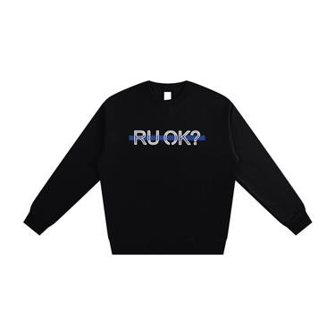 Blue Line Law Enforcement Crewneck | Heavyweight 400 GSM