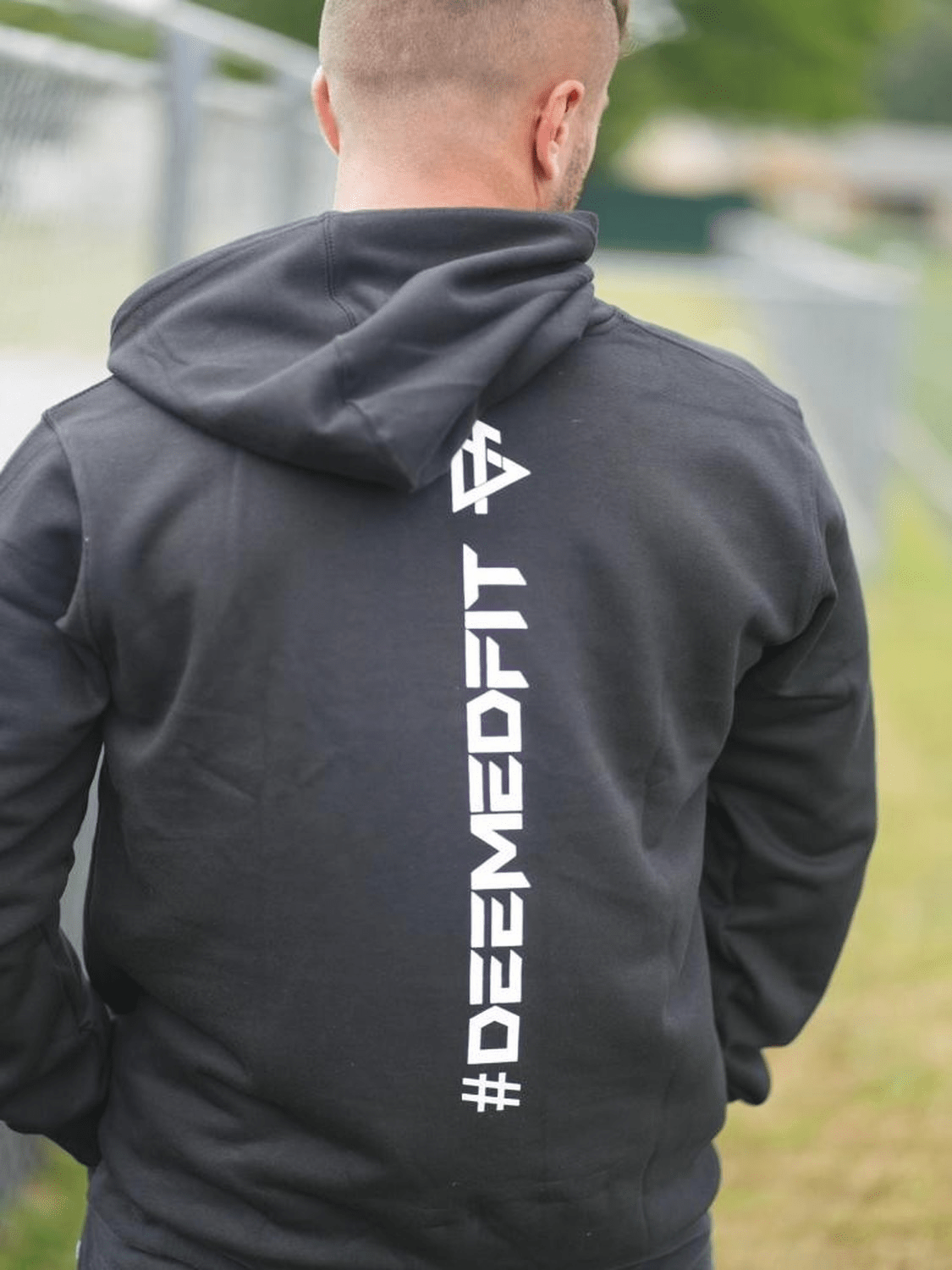 Essential Hoodie - Black - DeemedFit
