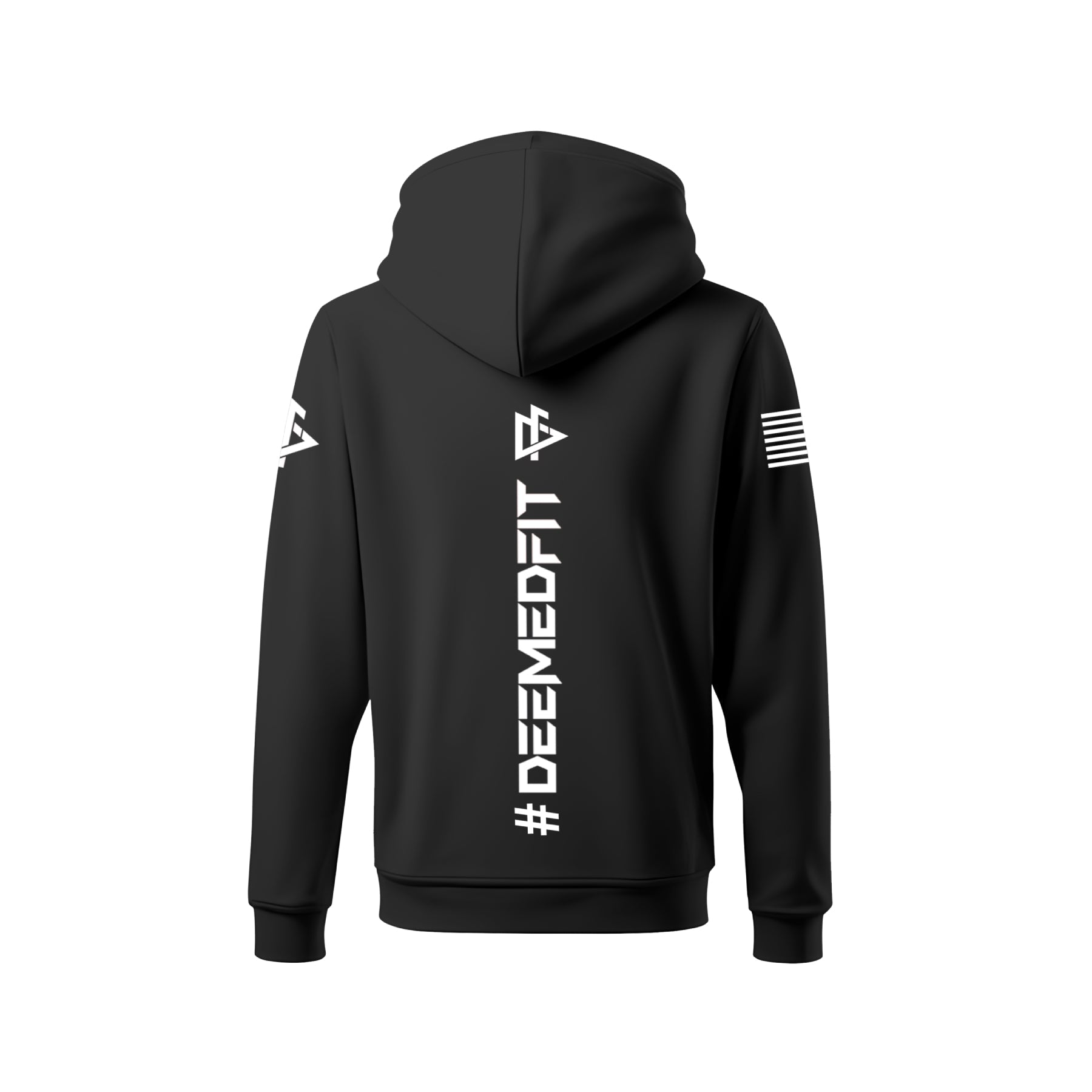 Essential Hoodie - Black - DeemedFit
