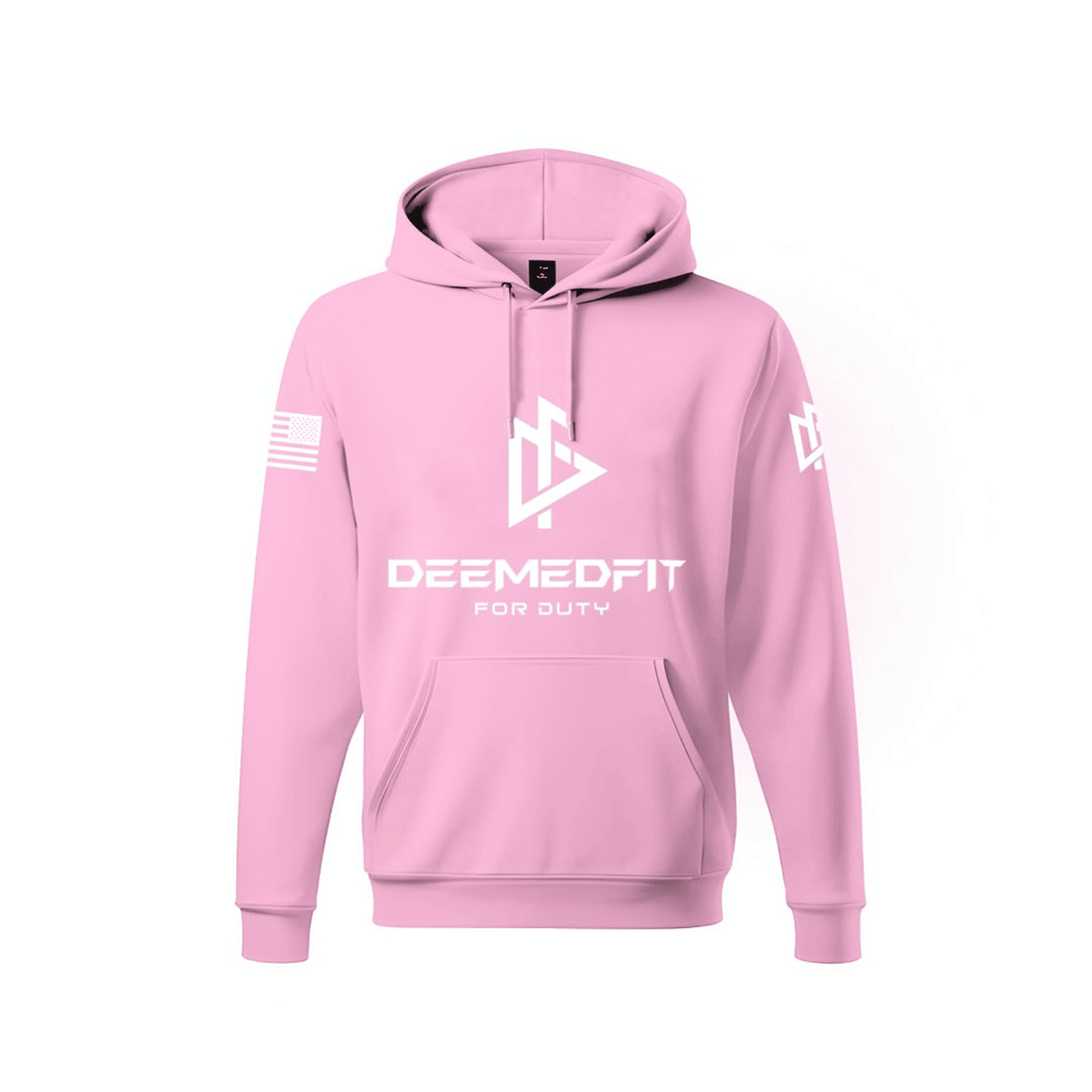 Essential Hoodie - Pink - DeemedFit