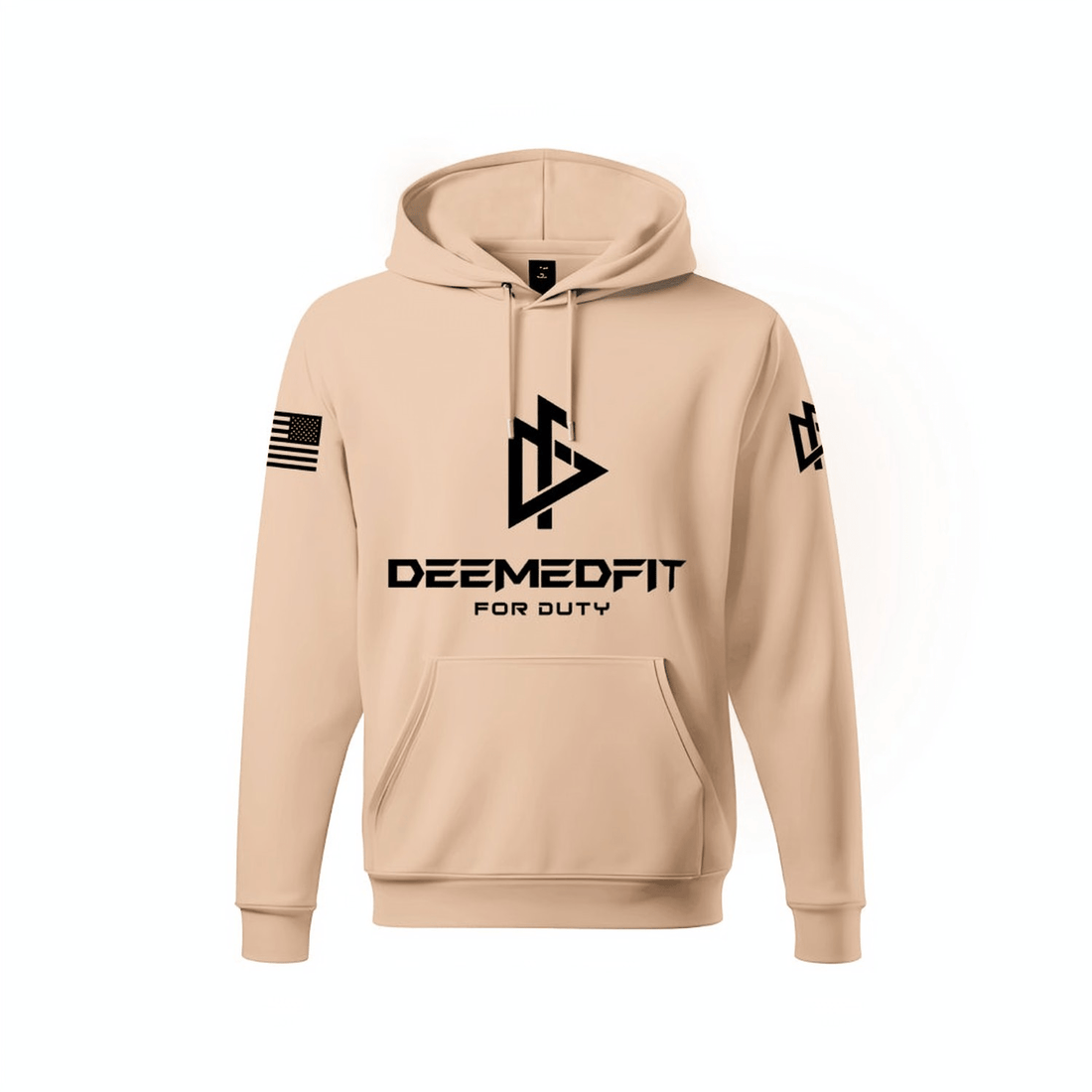 Essential Hoodie - Tan - DeemedFit