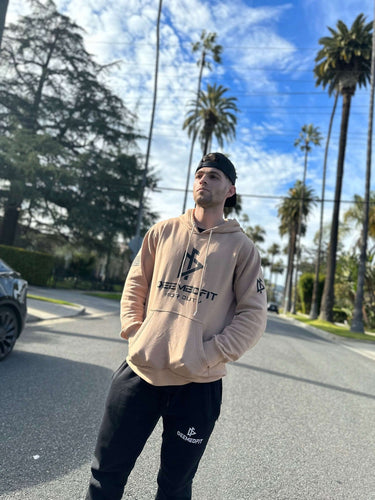 Essential Hoodie - Tan - DeemedFit