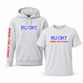 White Line Hoodie + Tee