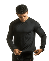 Long Sleeve Dry Fit Shirt - Coal - DeemedFit