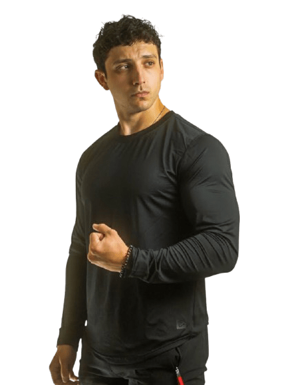 Long Sleeve Dry Fit Shirt - Coal - DeemedFit