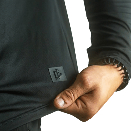 Long Sleeve Dry Fit Shirt - Coal - DeemedFit