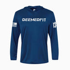 Prevail Performance Hoodie - DeemedFit #blue