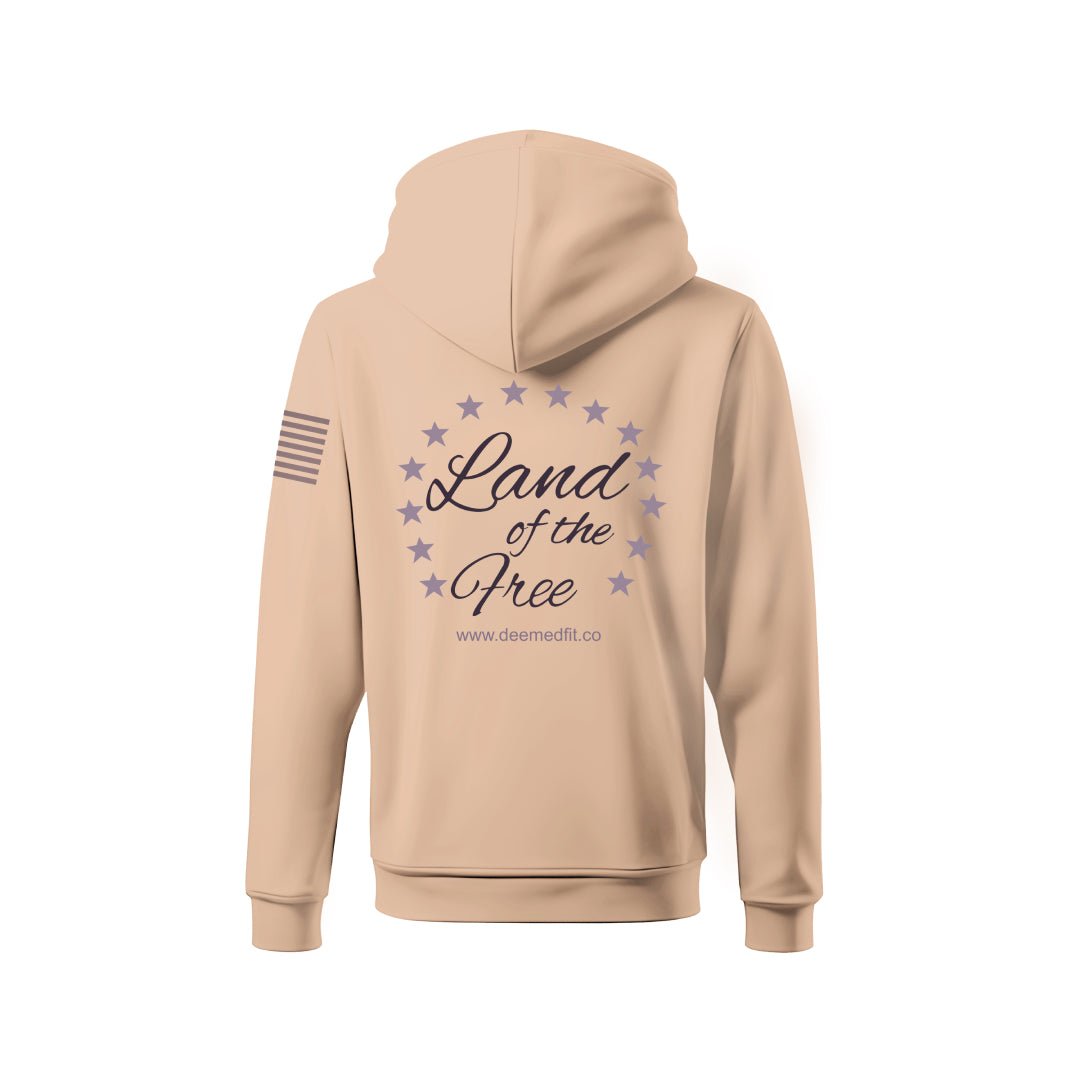 Pullover Hoodie "Land of the Free" - DeemedFit