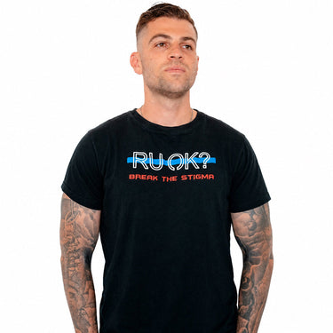 Stigma-Breaking Unisex Tee - Blue Line