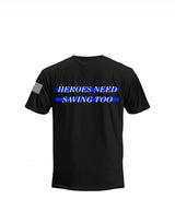 Stigma - Breaking Unisex Tee - Blue Line - DeemedFit