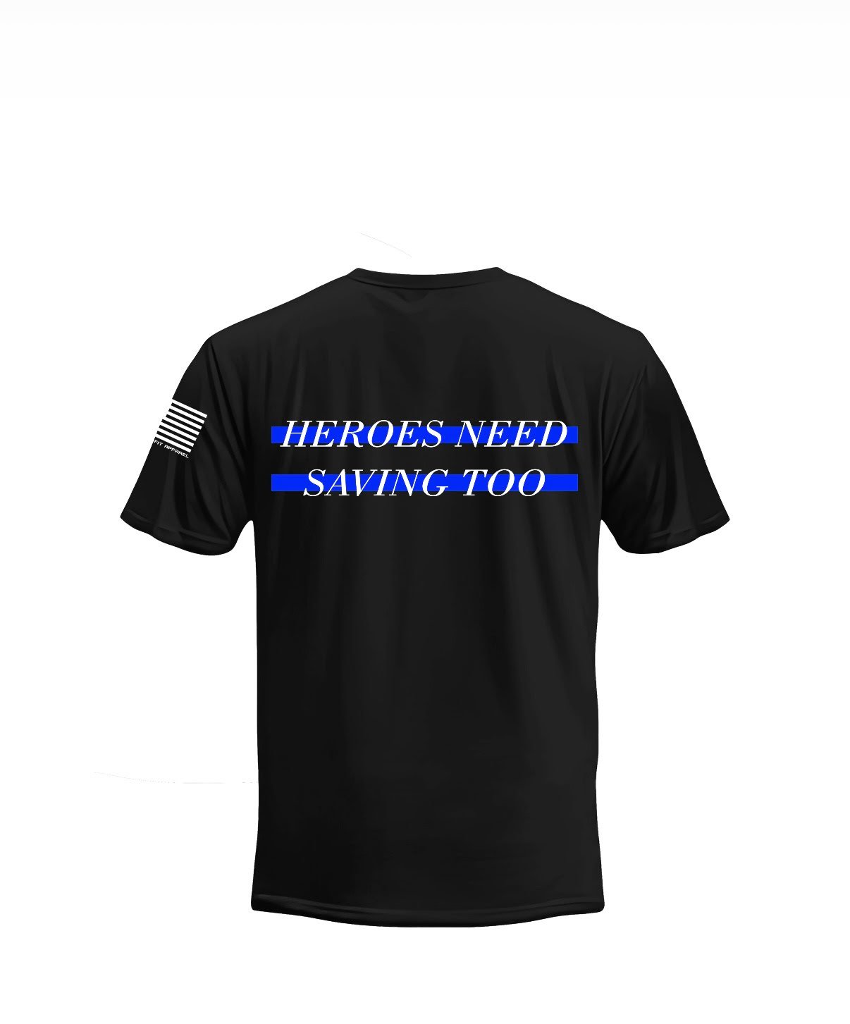 Stigma - Breaking Unisex Tee - Blue Line - DeemedFit