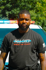 Stigma - Breaking Unisex Tee - Blue Line - DeemedFit