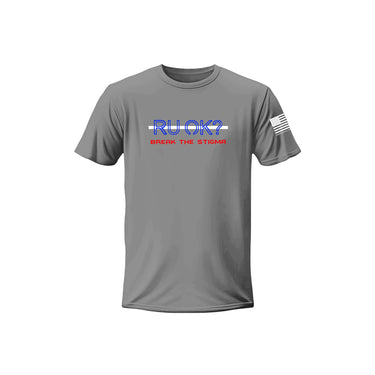 Stigma Breaking Unisex Tee - White Line - DeemedFit