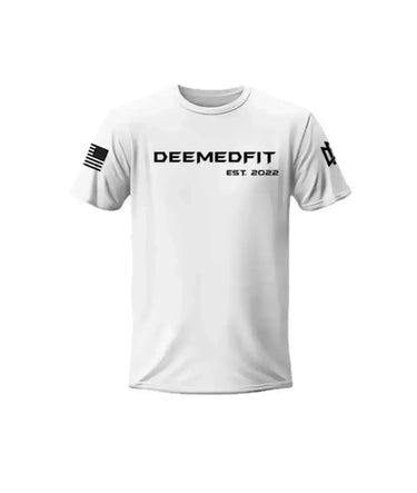 Men’s Gym Tee “Compellence” - White