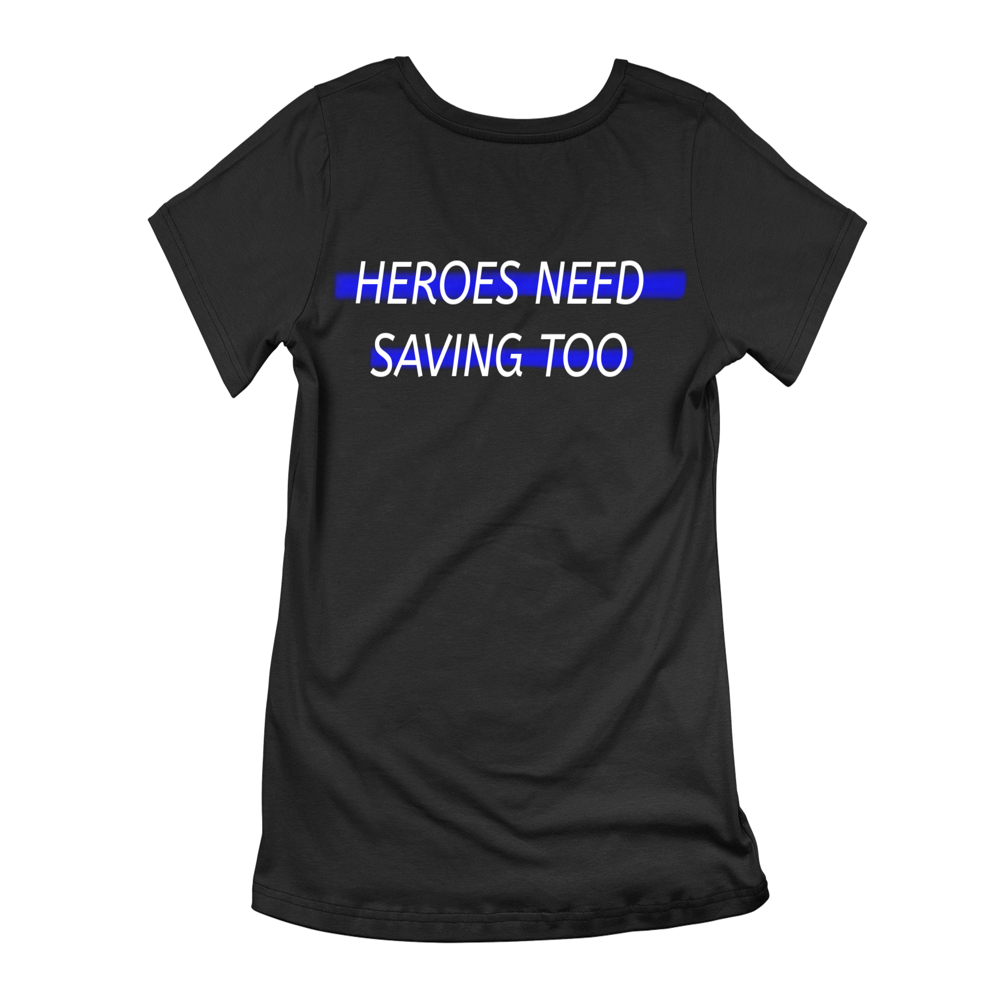 law enforcement women's shirt for mental health